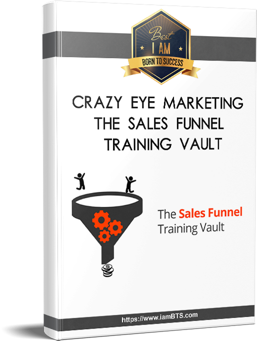 Crazy Eye Marketing The Sales Funnel Training Vault - Justin Cener T Shirt Bootcamp Clipart (593x750), Png Download
