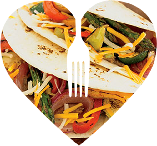 Sizzling Fajitas (vegan/vegetarian) - Veggie Fajitas Clipart (568x568), Png Download