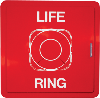 Lrc1 Fiberglass Life Ring Cabinet - Life On Mars Title Clipart (994x397), Png Download