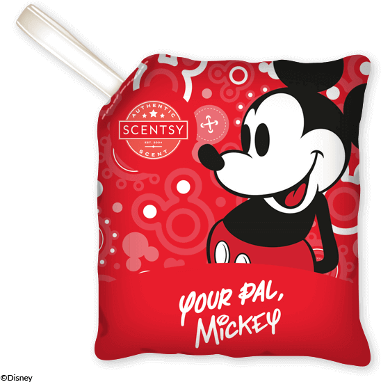 Your Pal, Mickey Scentsy Scent Pak $7 - Mickey Mouse Scent Pak Clipart (600x600), Png Download