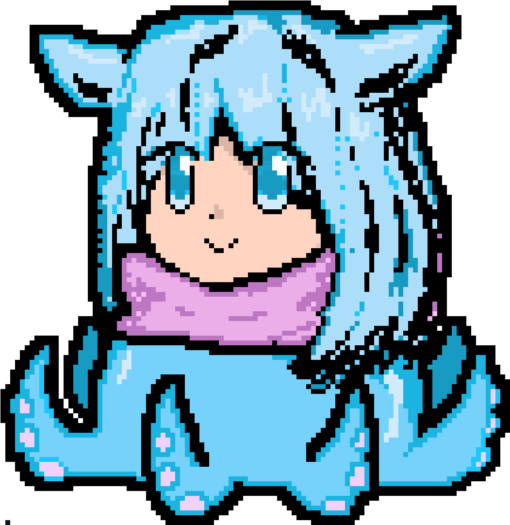 Neko Squid Girl - Squid Girl Clipart (1130x1120), Png Download