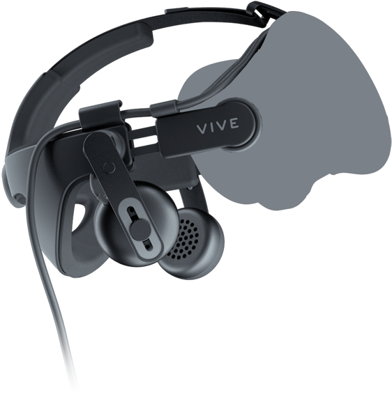 Htc Vive Deluxe Audio Strap - Htc Vive Deluxe Audio Clipart (600x600), Png Download