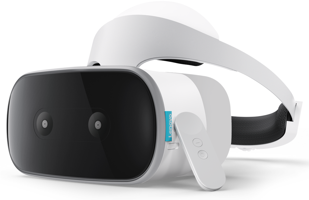 The Controller Was Working But The Headset Positional - Lenovo Mirage Vr Clipart (1024x683), Png Download