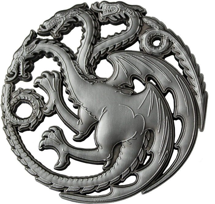 Game Of Thrones Deluxe Pin - Dragon Clipart (720x689), Png Download