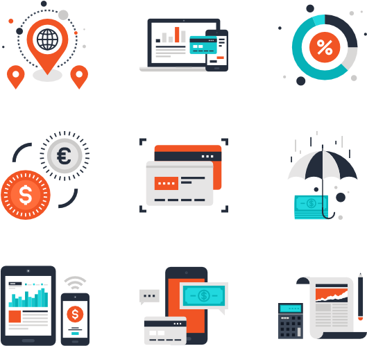 Banking And Money - Circle Clipart (600x564), Png Download