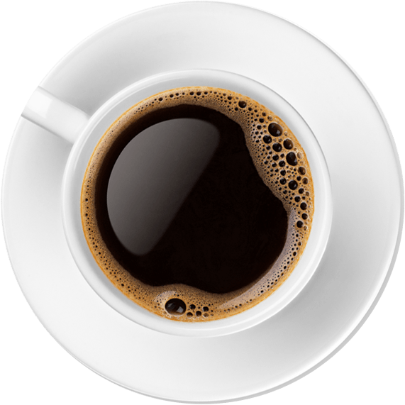 Free Coffee Cup Png Images - Coffee Cup Top Png Clipart (571x571), Png Download