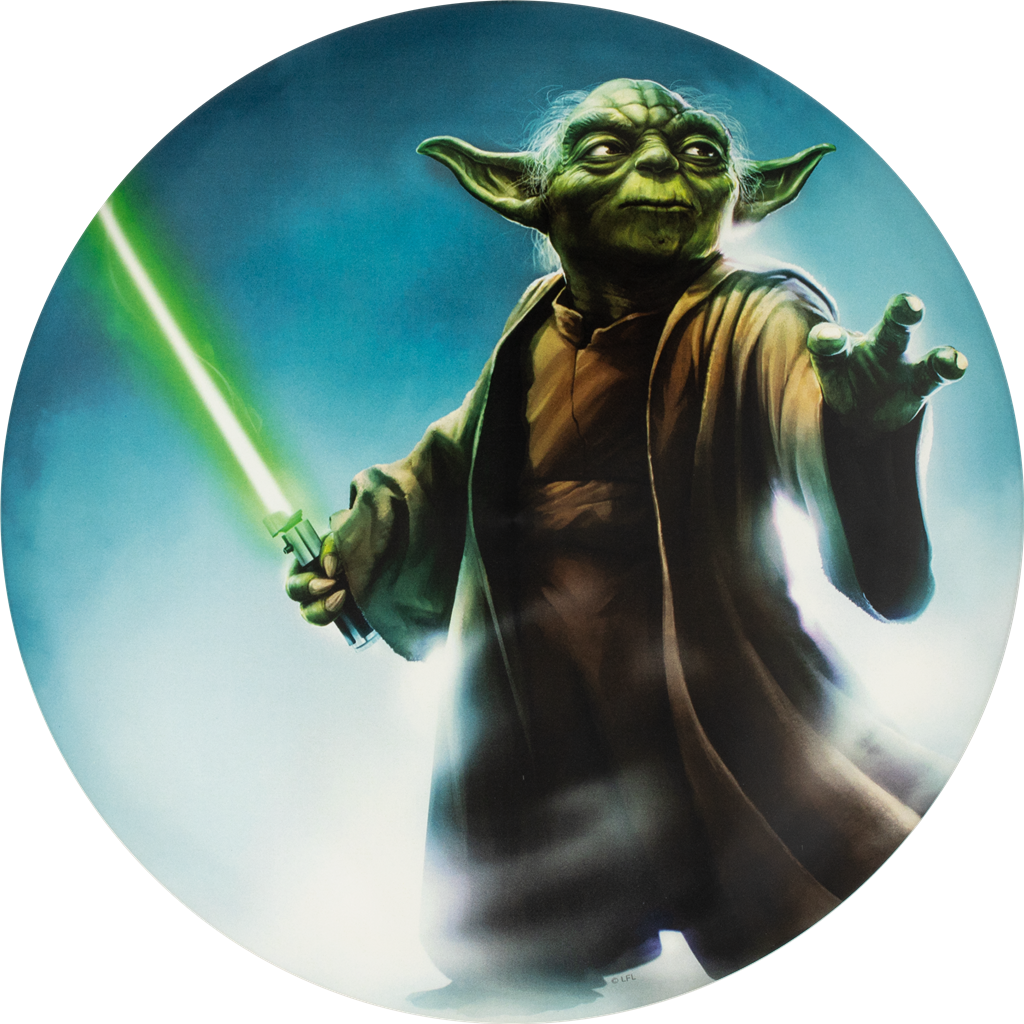 Yoda1 1 - Yoda Disc Golf Clipart (1024x1024), Png Download
