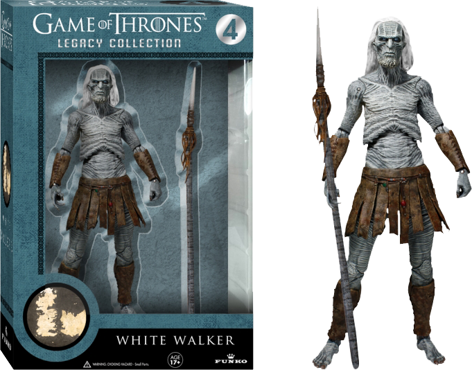 Game Of Thrones - Game Of Thrones White Walker Action Figure Clipart (681x534), Png Download