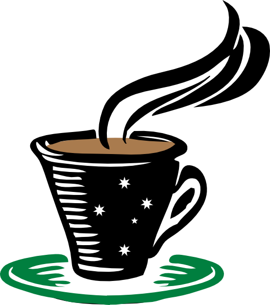 Steaming Coffee Mug Png - Cup Of Coffee Animated Clipart (528x596), Png Download