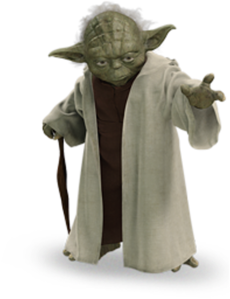 Small - Yoda Png Clipart (600x600), Png Download