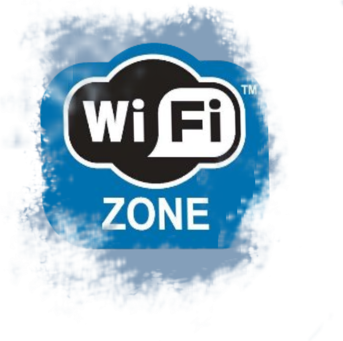 Free Wifi Logo - Logo Wifi Zone Png Clipart (1243x1263), Png Download