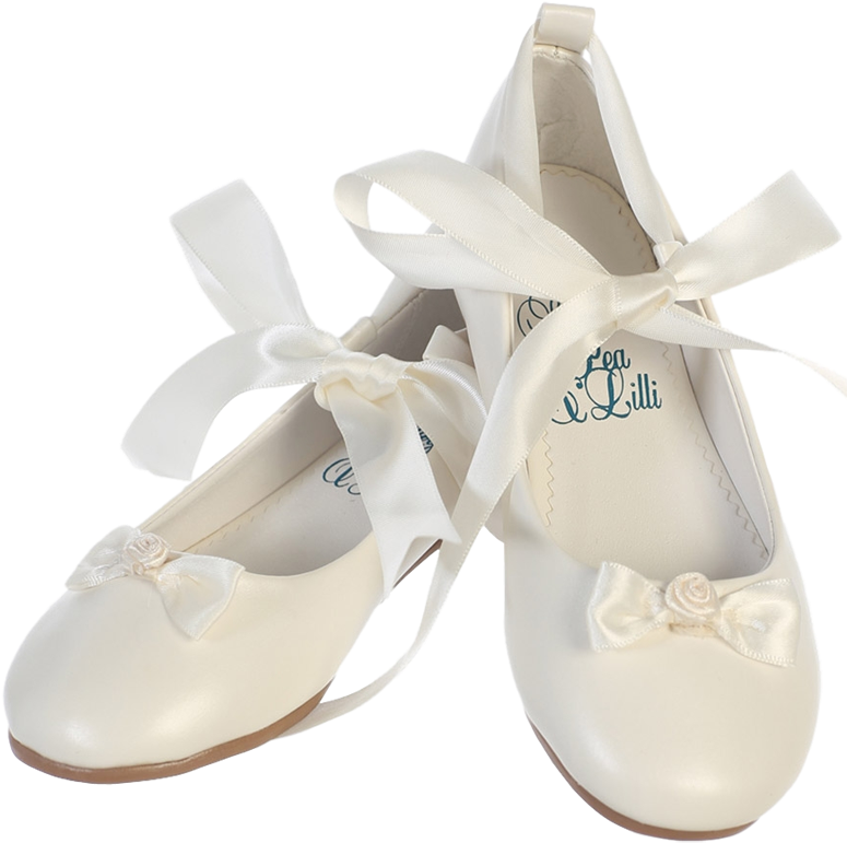 Pin Girls In Shoes Mimi Wearing Fusions Flat Shoes - Toddler Ivory Ballet Flats Clipart (800x800), Png Download