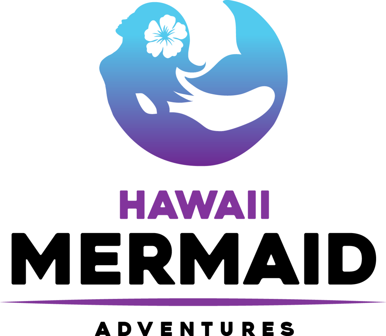 Hawaii Mermaid Logo Clipart (1240x1080), Png Download