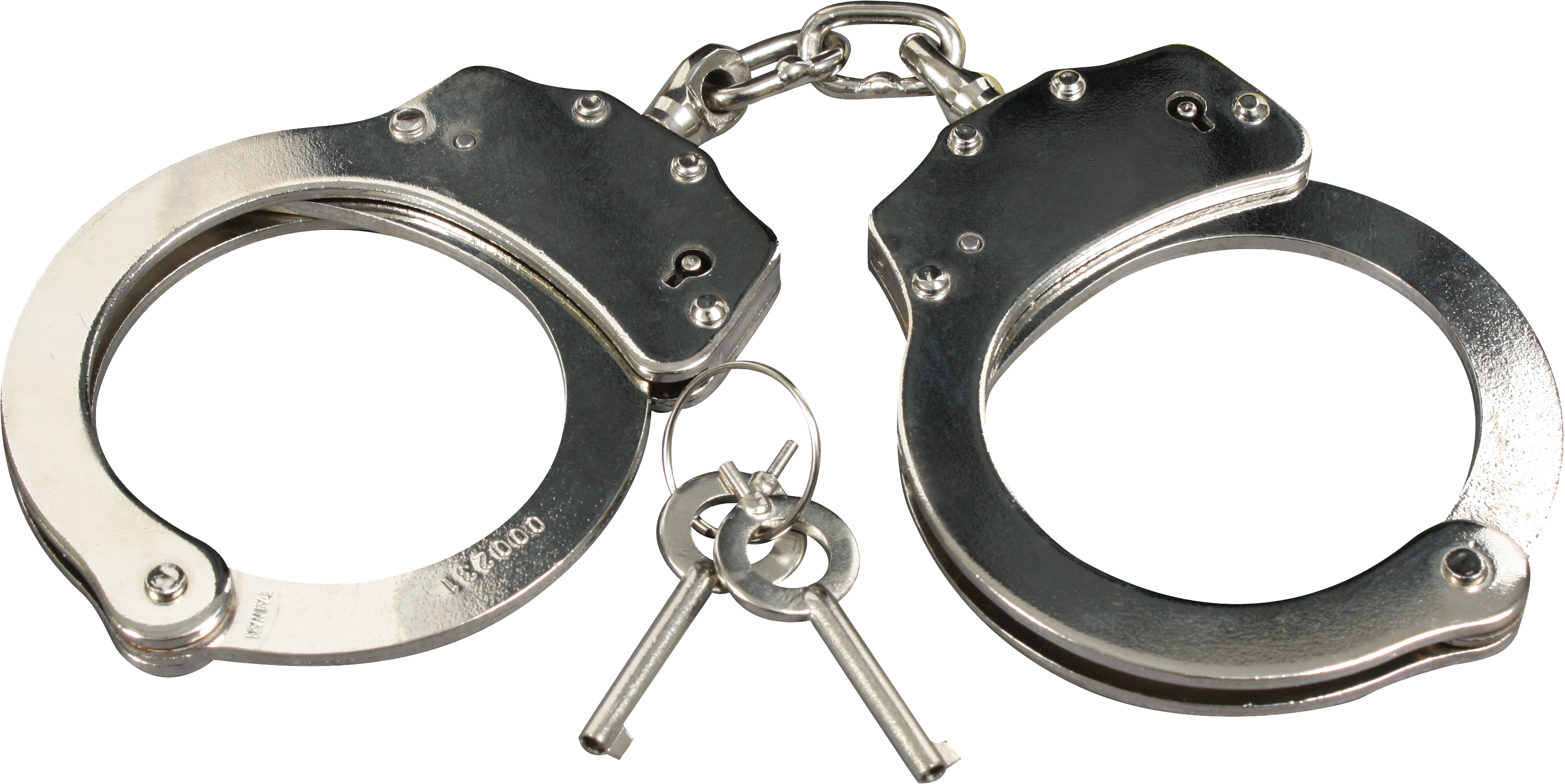 Handcuffs Png - Transparent Background Handcuffs Png Clipart (3113x1561), Png Download