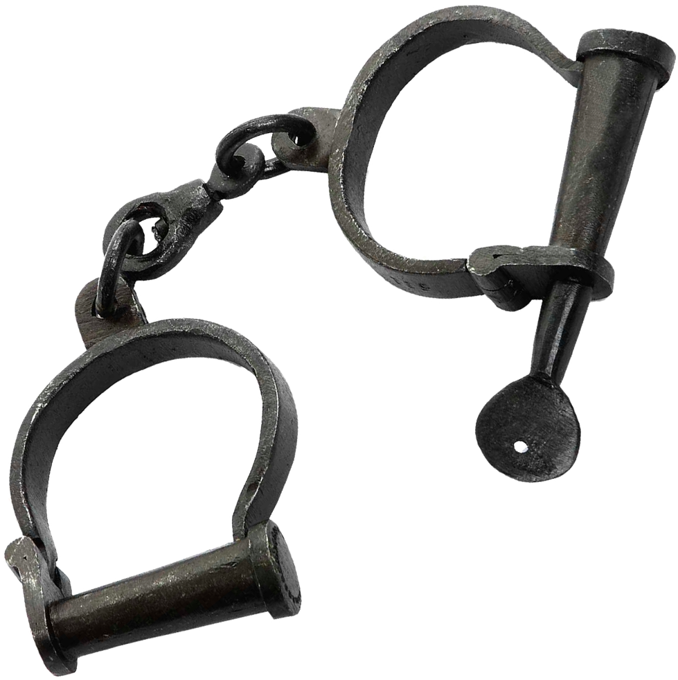 Handcuffs Png File Download Free - Hand Cuffs Png Hd Clipart (1000x1000), Png Download