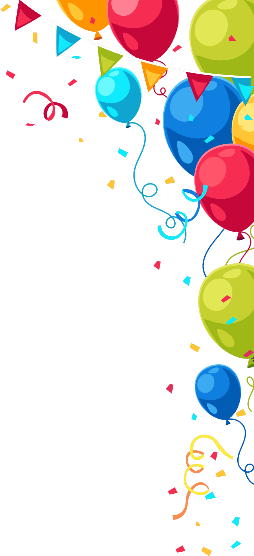 Balloon Happy Birthday Png Clipart (2000x2000), Png Download