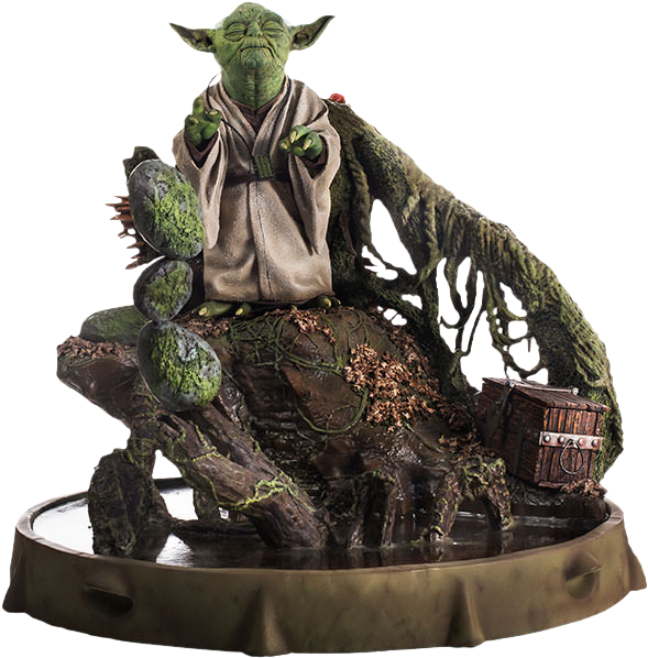 Star Wars Episode V - Yoda Iron Studios Clipart (630x630), Png Download