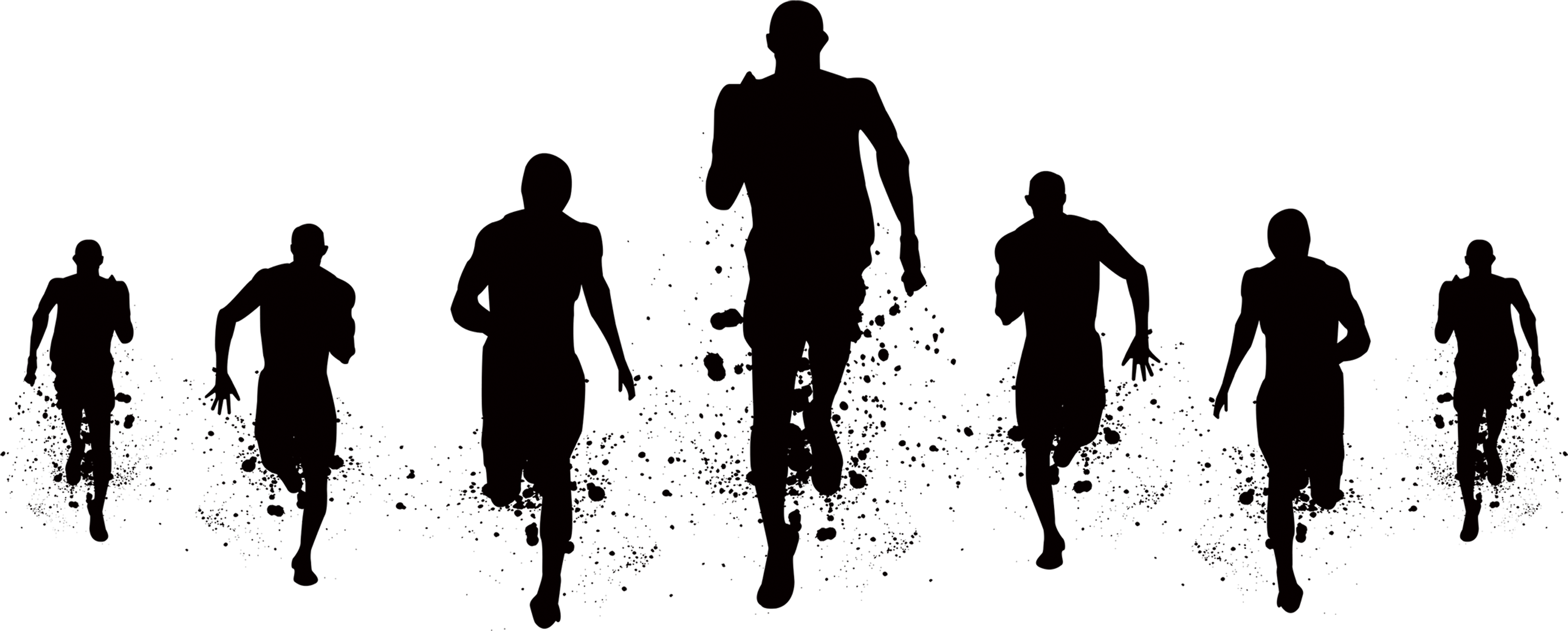 Running Png Clipart (5701x2317), Png Download