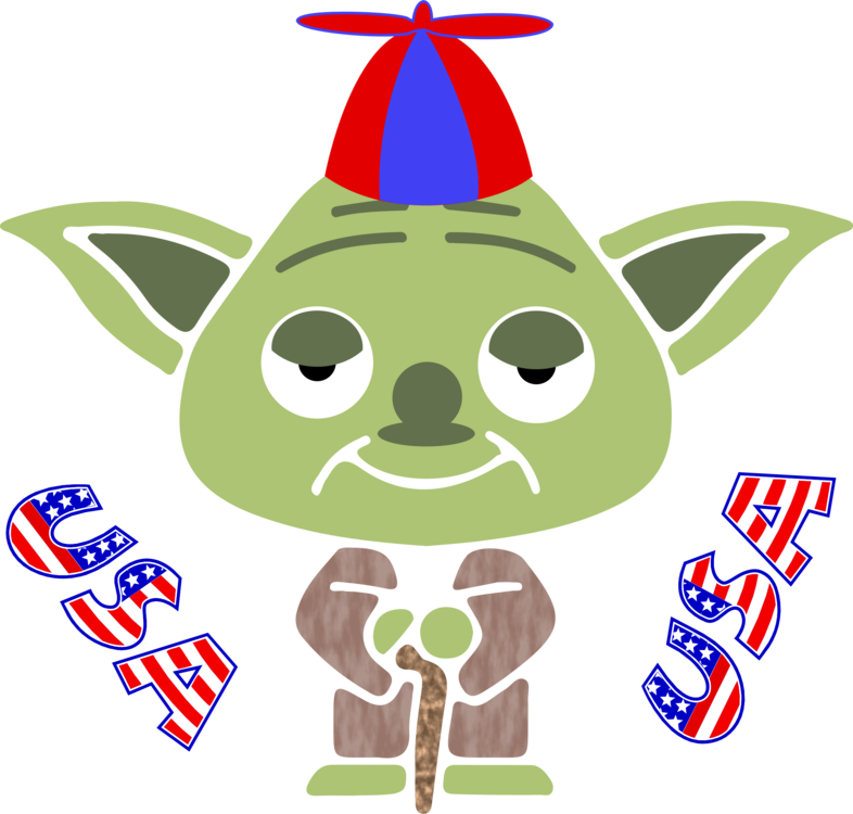 Yoda Star Wars Cartoon Anakin Skywalker Mace Windu - Yoda Best Daddy Clipart (786x750), Png Download