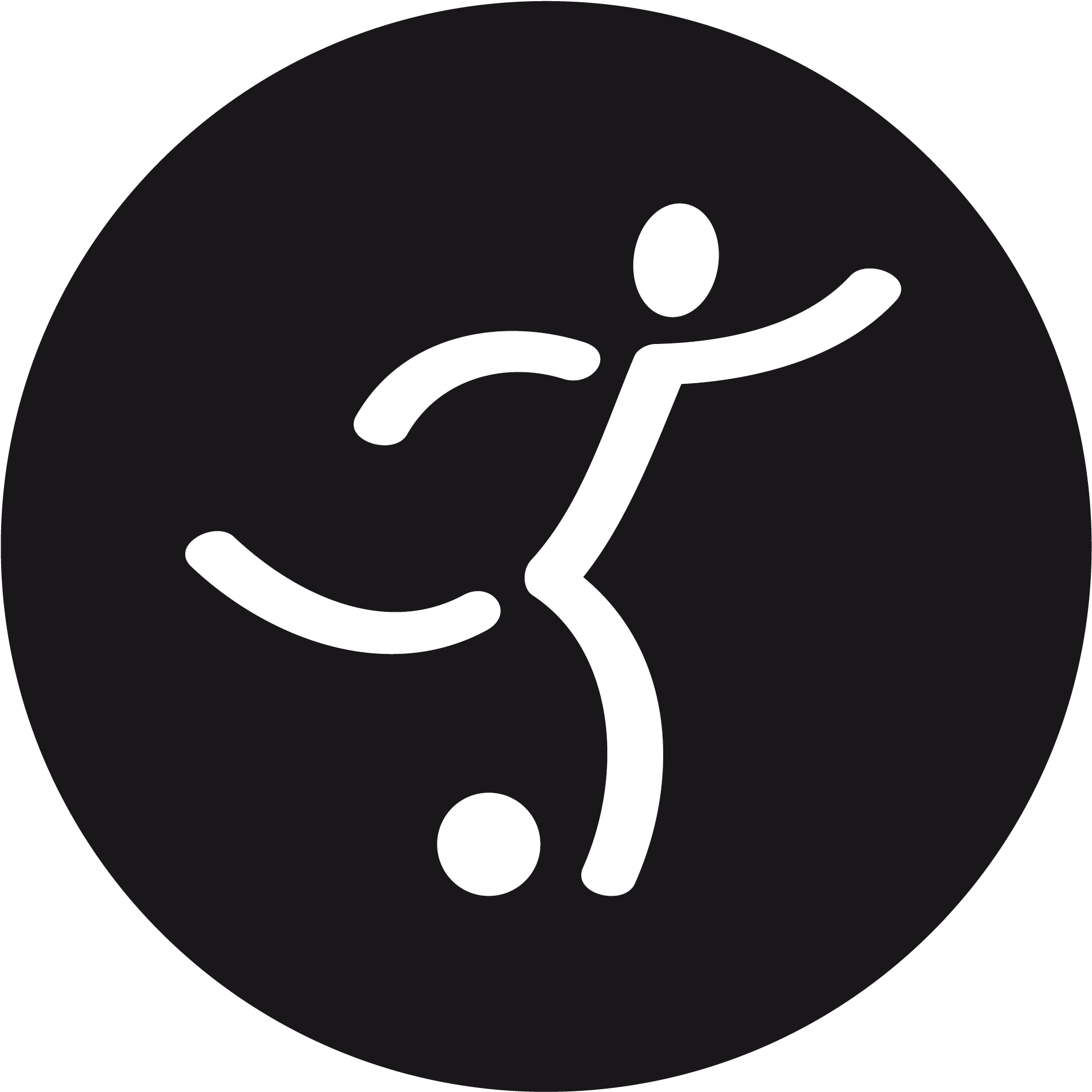 Cross Country Skiing Circle , Png Download - Persona En Circulo Png Clipart (1892x1892), Png Download