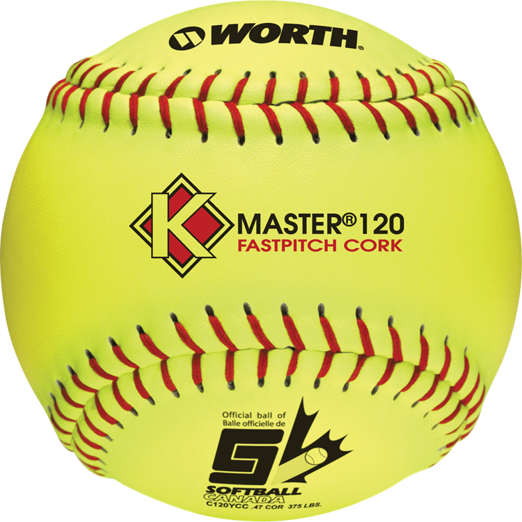Picture Of 12" Asa K Master 120 Fast Pitch Softball - Softball Red Dot Clipart (750x750), Png Download