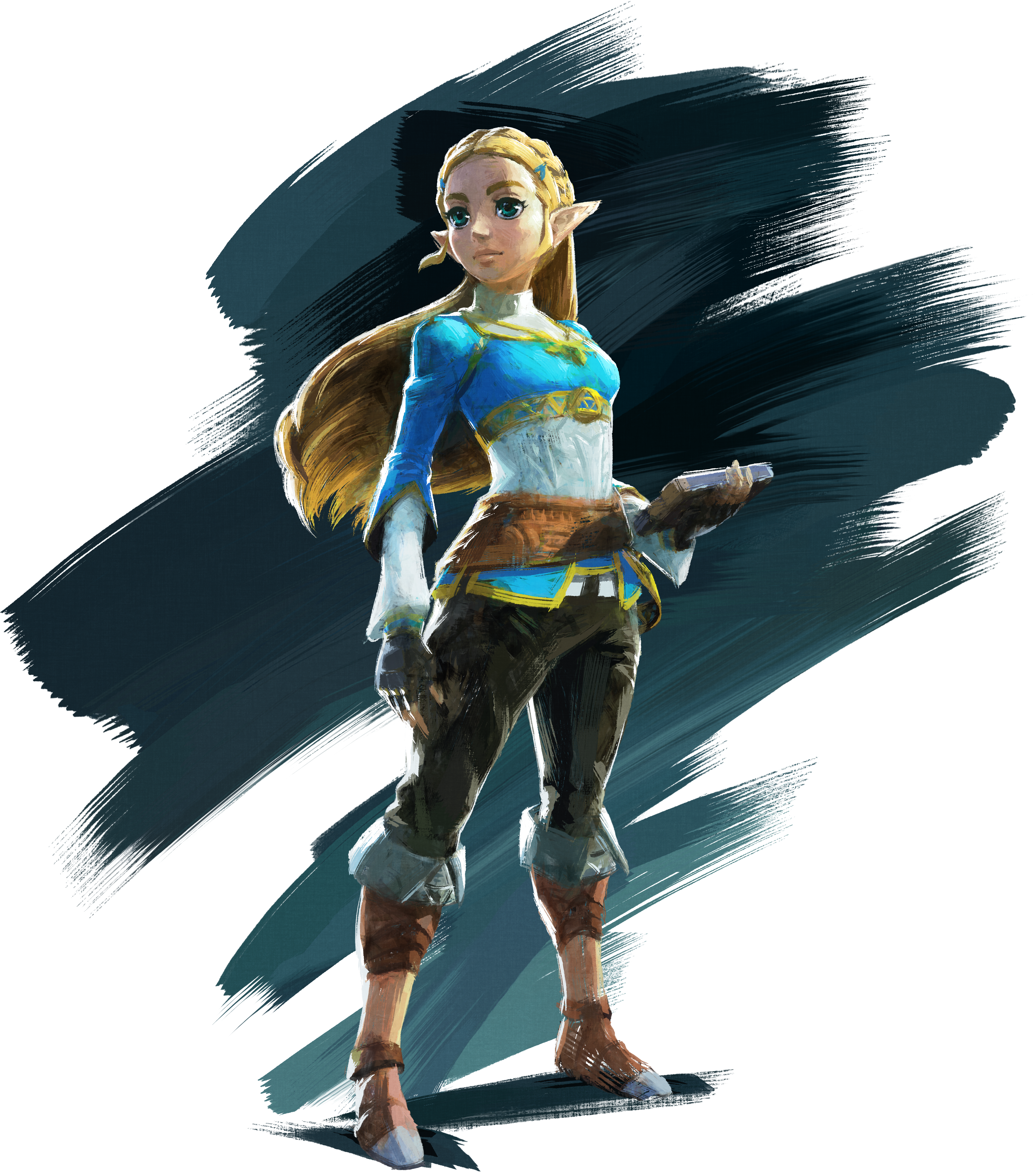 Which Design Of Princess Zelda Do You Like The Most - Legend Of Zelda Breath Of The Wild Zelda Clipart (2645x2992), Png Download
