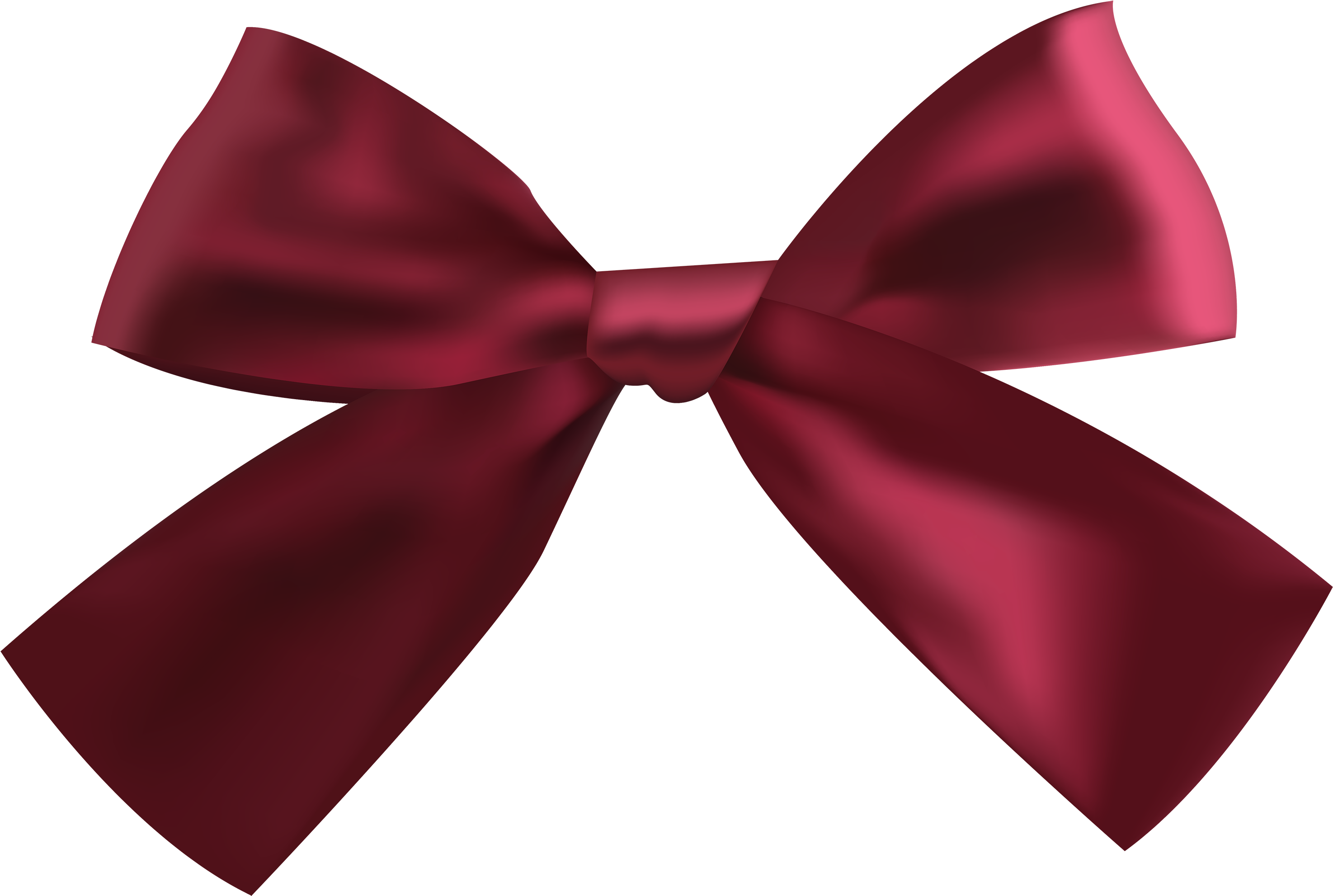 Dark Red Ribbon Png Clipart - Dark Red Ribbon Png Transparent Png (3000x2015), Png Download