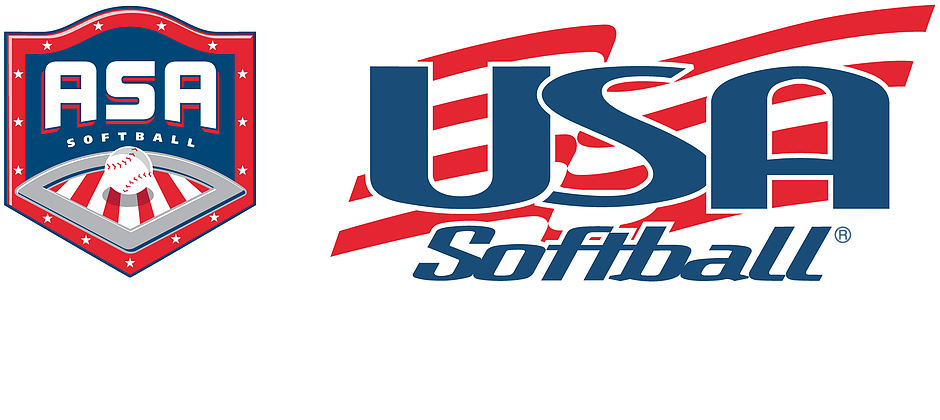 Asa Softball - Softball Usa Clipart (940x420), Png Download