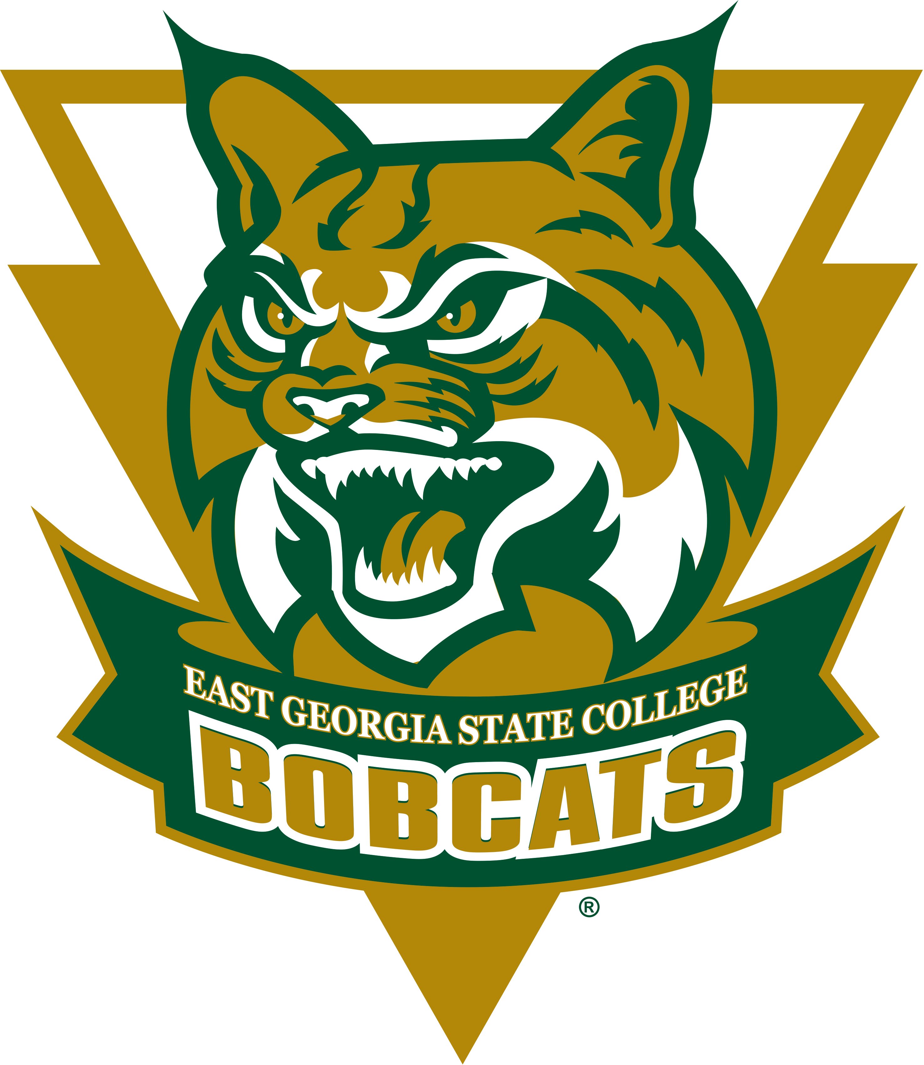 Softball - East Ga State College Clipart (600x600), Png Download