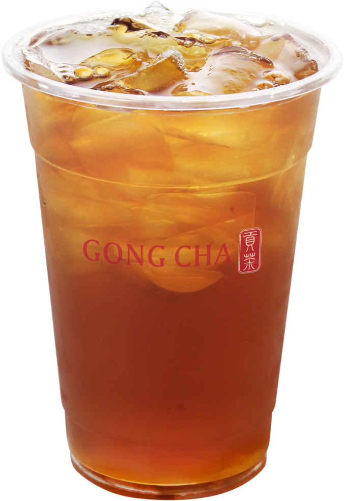 Iced Tea Png - Gong Cha Iced Tea Clipart (701x1024), Png Download