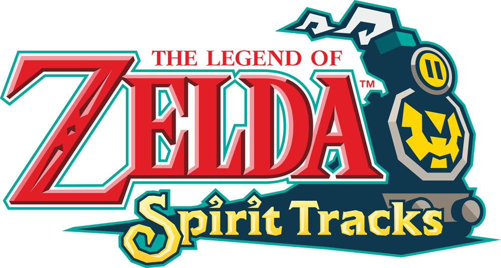 Games - Legend Of Zelda Spirit Tracks Logo Clipart (1000x535), Png Download