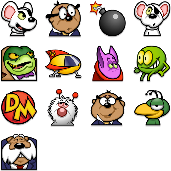 Search - Danger Mouse Logo Clipart (592x592), Png Download