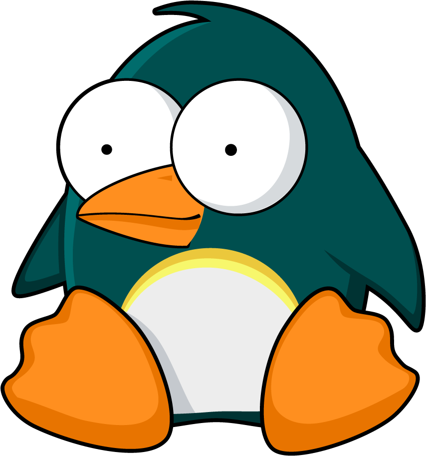 Cartoon Picture - Penguin Cartoon Clipart (1000x1000), Png Download