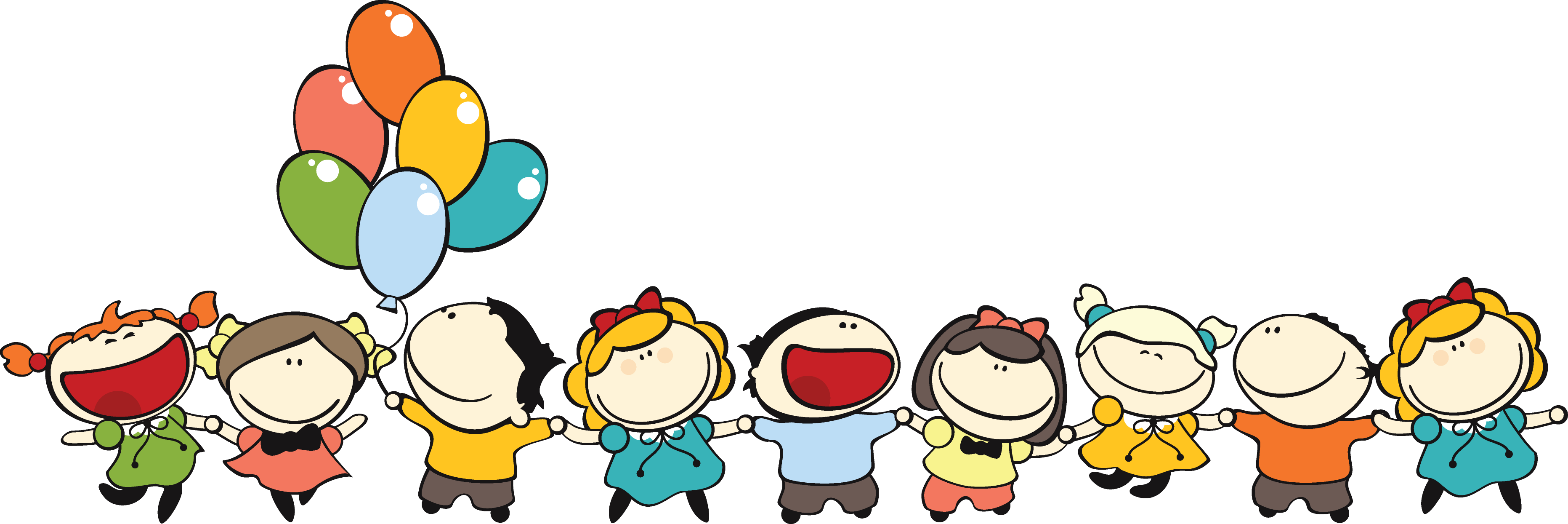 High-quality Kids Cliparts - Kids Fest - Png Download (3726x1244), Png Download