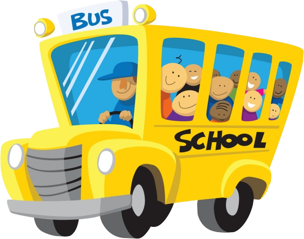 School Bus Clipart (626x493), Png Download