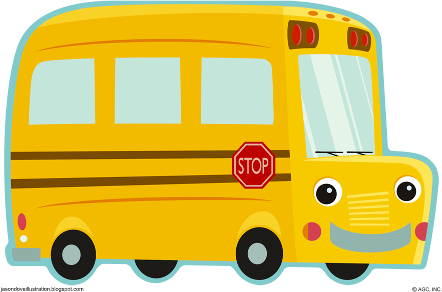 19 Cute School Bus Freeuse Library Huge Freebie Download - All Aboard Feel Trip Clipart (900x593), Png Download