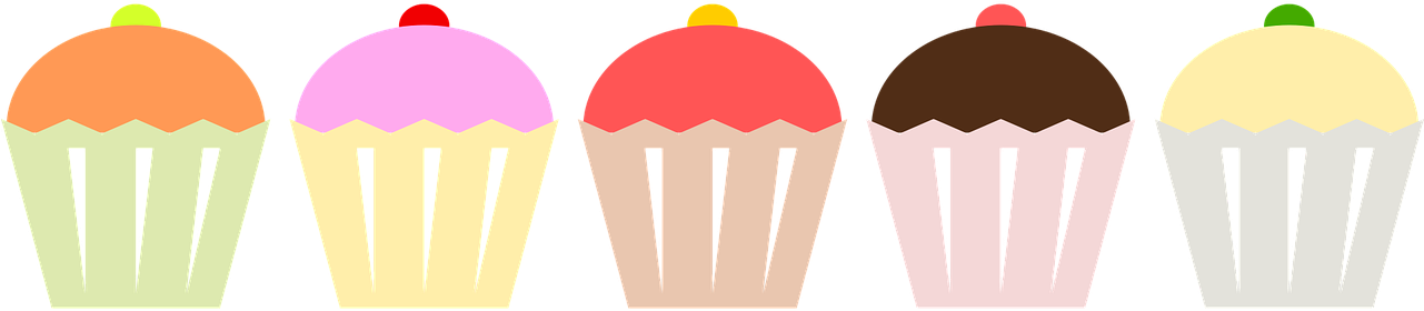 How To Make The - Cupcake Clipart (1280x500), Png Download