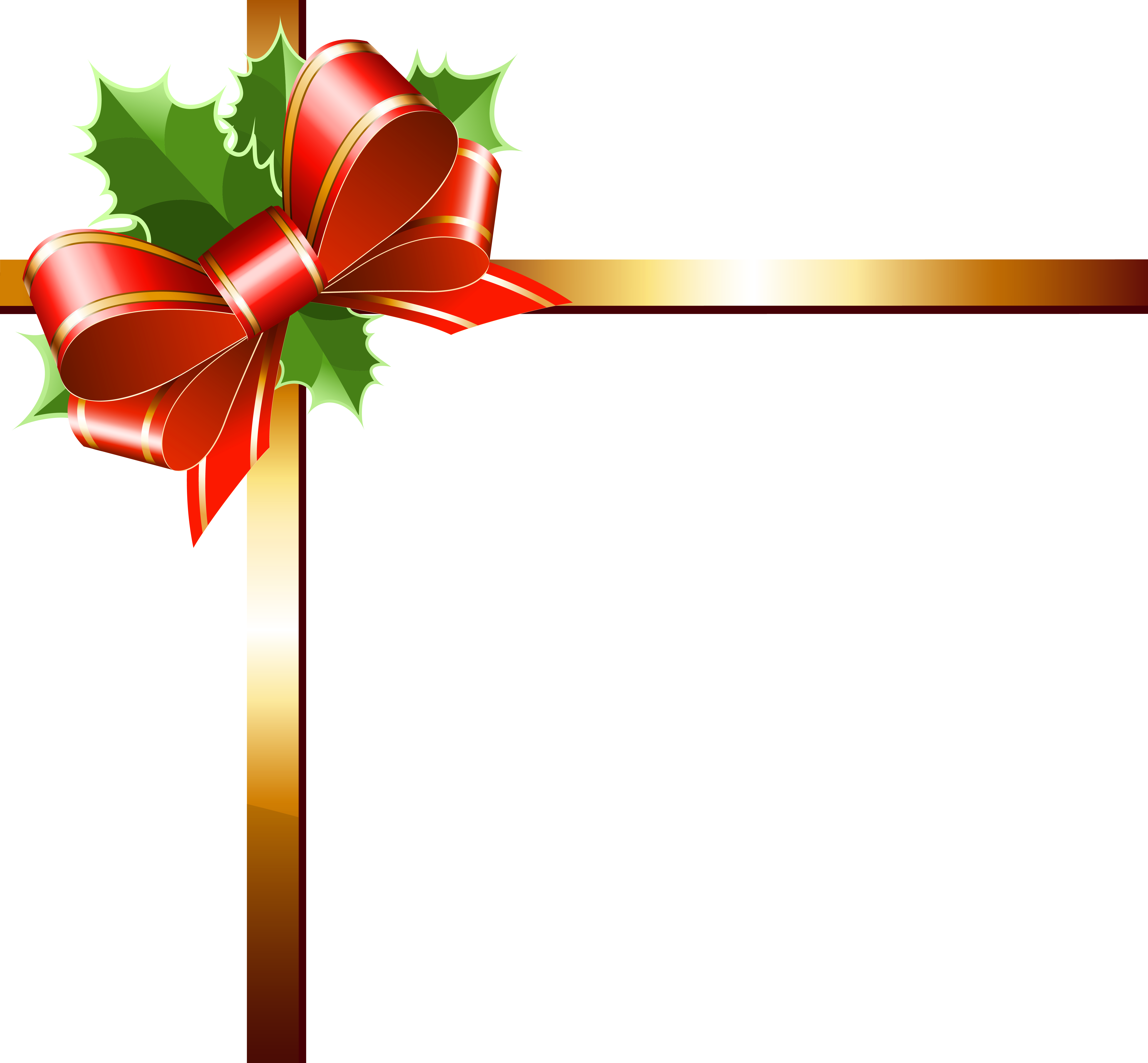 Free Png Christmas Gold Ribbon Png - Christmas Gold Ribbon Png Clipart (850x788), Png Download