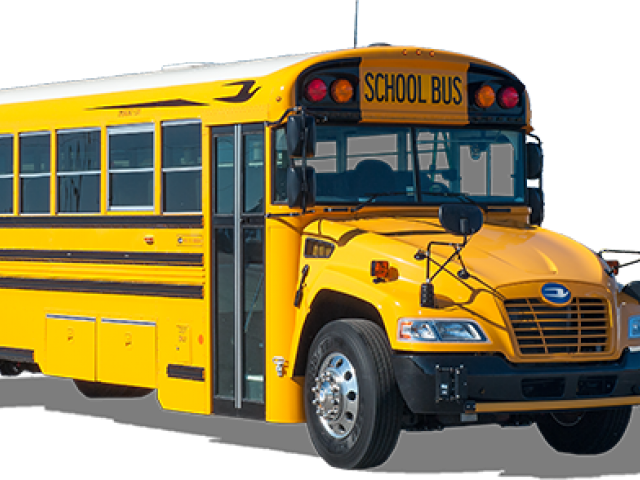 2017 Bluebird School Bus Clipart (640x480), Png Download