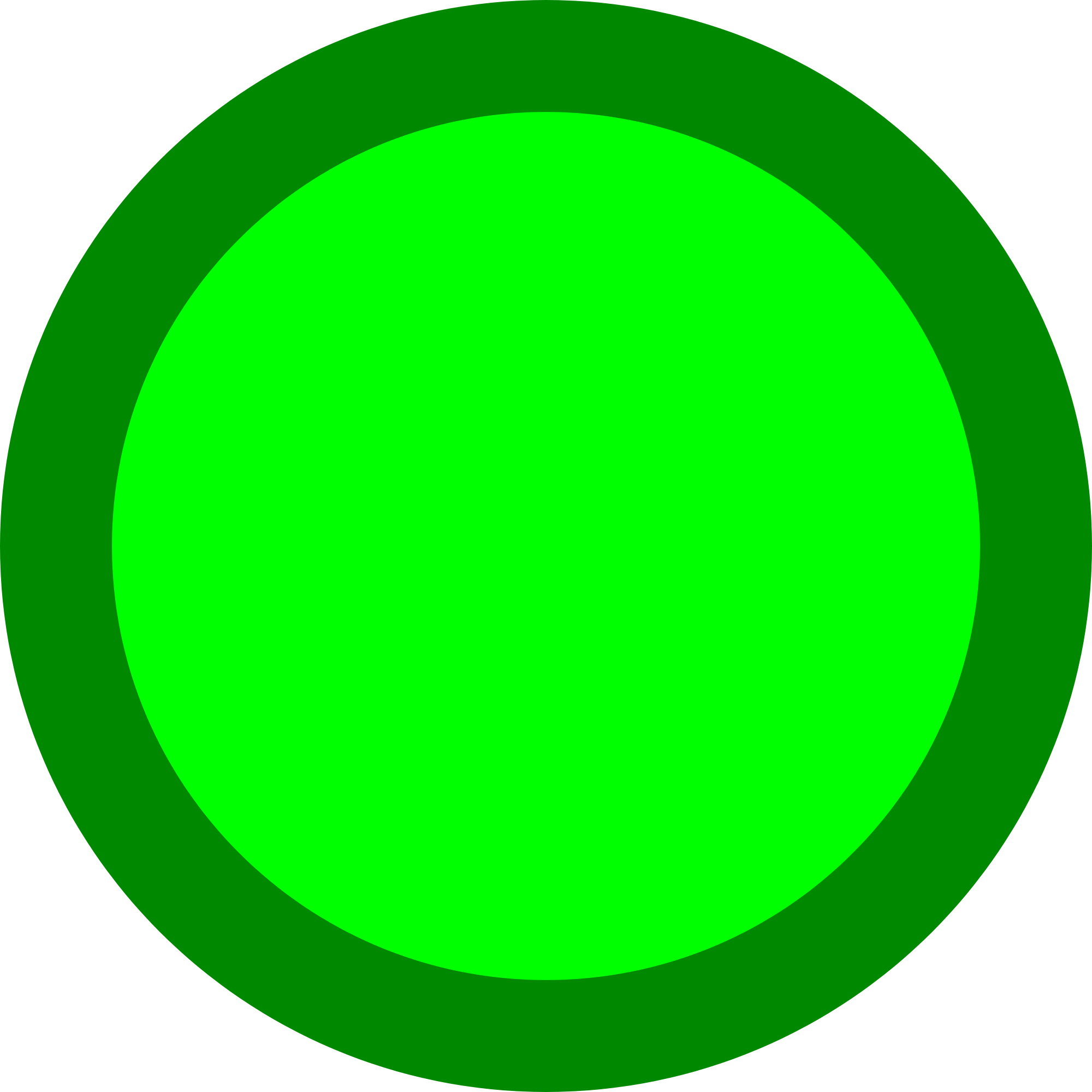 Green Dot Png Clipart (2000x2000), Png Download