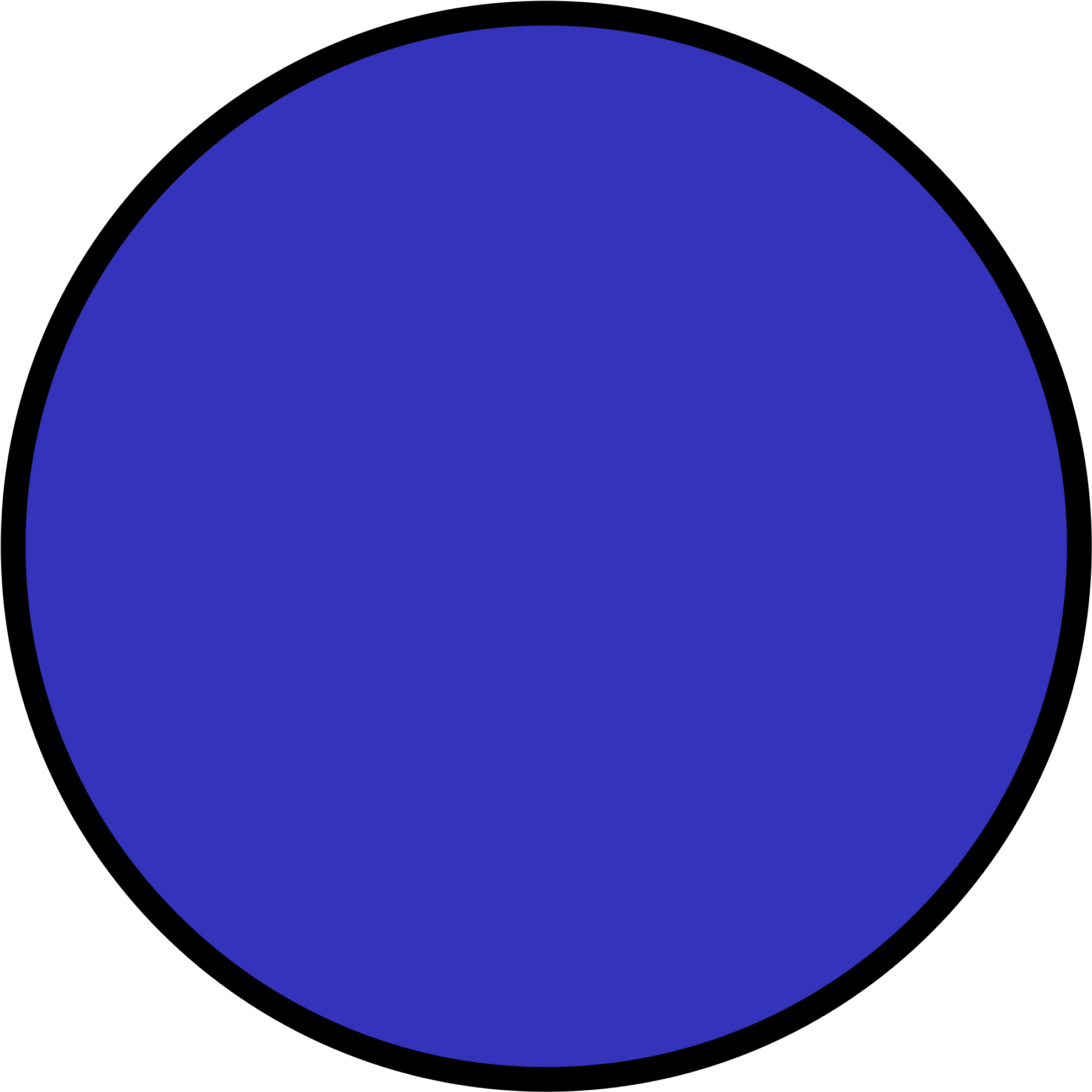 Blue Dot Png - Bad Westernkotten Clipart (2000x2000), Png Download