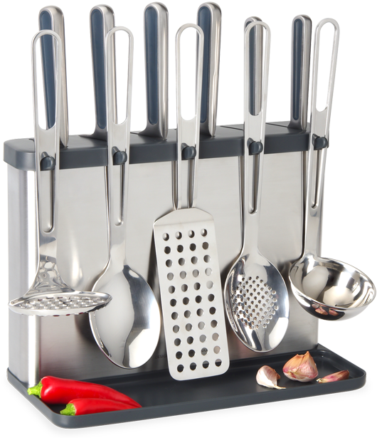5026 Knife Block Thumb - Kitchen Utensils Png Clipart (620x649), Png Download