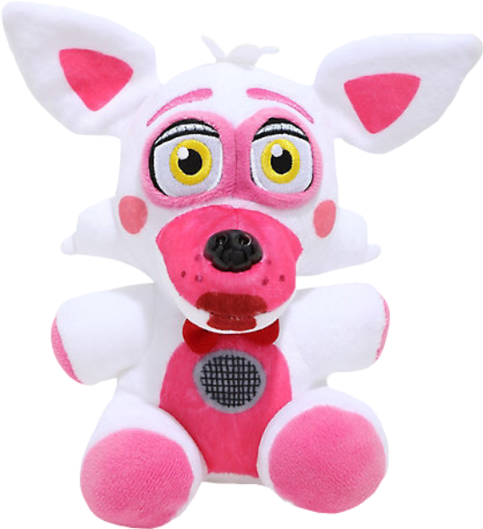 Funko Sister Location Funtime Foxy Plush Png 3 By Superfredbear734-dbm5kup Clipart (538x589), Png Download