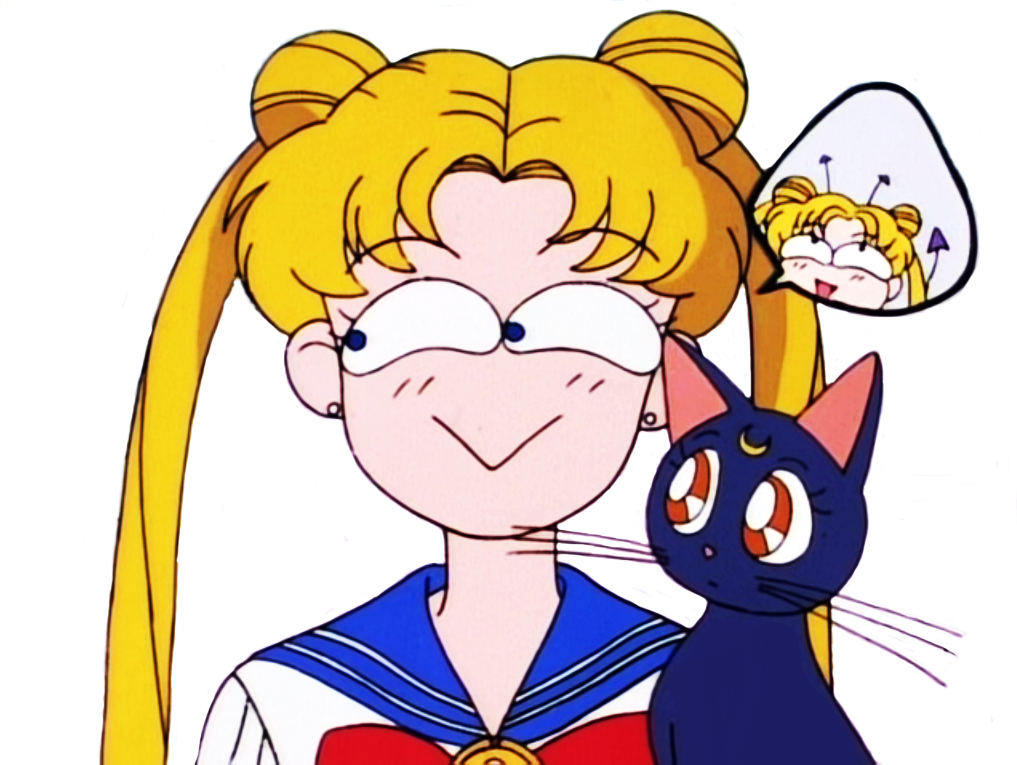 Old School Sailor Moon , Png Download Clipart (1017x765), Png Download