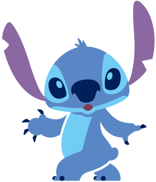 Stitch Png Clipart - Stitch Cartoon Png Transparent Png (554x611), Png Download