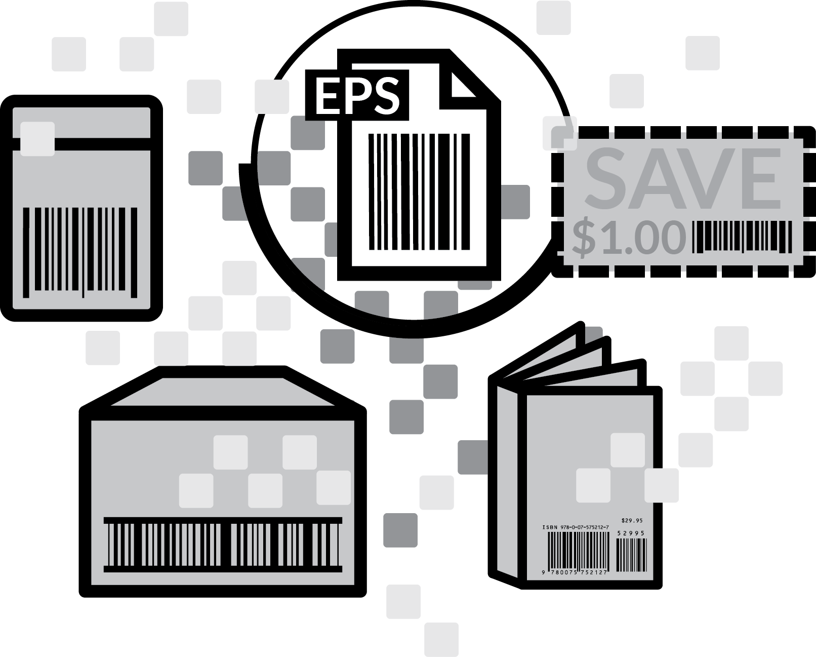 Digital Barcode File - File Barcode Clipart (1612x1297), Png Download