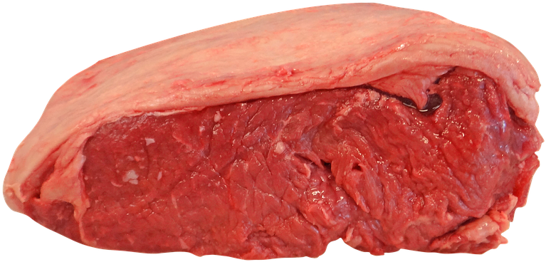 Beef Strip Loin Meat Strip Loin Raw Butcher Food - Carne De Cerdo Con Cuero Clipart (941x720), Png Download