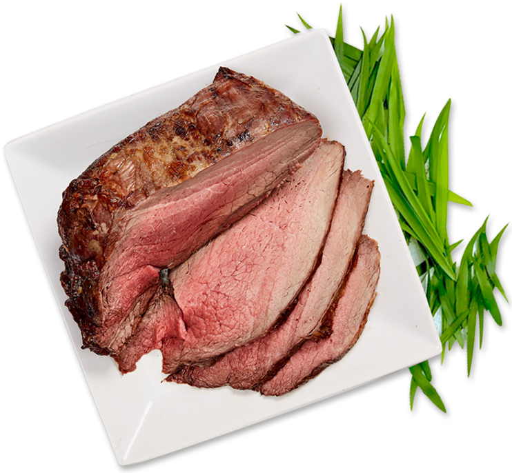100% Grass Fed Beef - Roast Beef Clipart - Large Size Png Image - PikPng