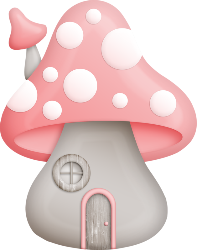 Яндекс - Фотки - Mushroom Pink Clip Art - Png Download (629x800), Png Download