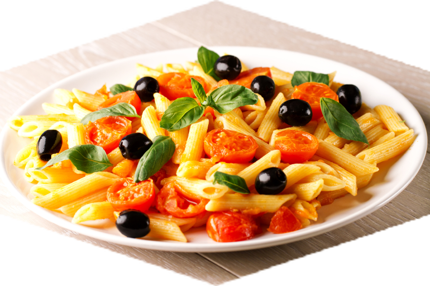 Pasta Png Images Free Download Ⓒ - Pasta Al Pomodoro Png Clipart (849x565), Png Download